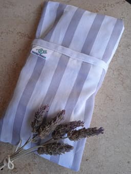 Almohadilla terapéutica lavanda y lino - 49