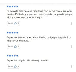 Cesto de tela XXL 50cm - 32