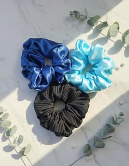 Scrunchie satén pack x3 - 11