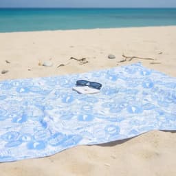Lona de playa con mochila y estacas 1.50x1.50 - 23
