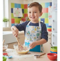 Delantal de cocina infantil ajustable - 6