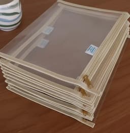 Folio sobre cristal A4 con cierre - 4