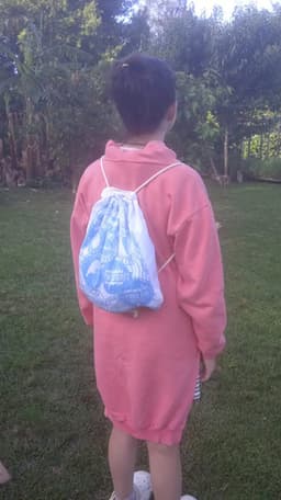 Lona de playa con mochila y estacas 1.50x1.50 - 21