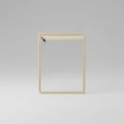 Folio sobre cristal N°3 con cierre - 31