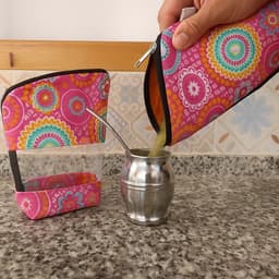 Set yerbera y porta mate impermeables - 1