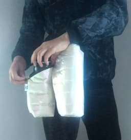 Porta termo morral puffer con porta mate - 10