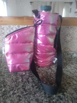 Porta termo morral puffer con porta mate - 2