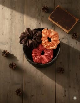 Scrunchie satén pack x3 - 22