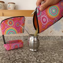 Set yerbera y porta mate impermeables - 2