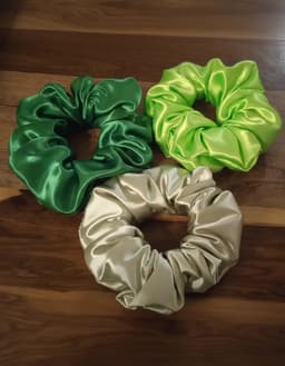 Scrunchie satén pack x3 - 5