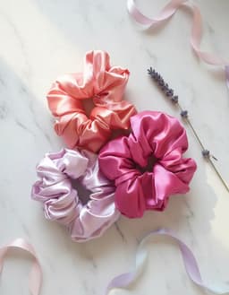 Scrunchie satén pack x3 - 14
