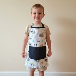 Delantal de cocina infantil ajustable - 17