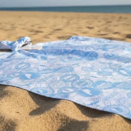 Lona de playa con mochila y estacas 1.50x1.50 - 20