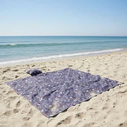 Lona de playa con mochila y estacas 1.50x1.50 - 15
