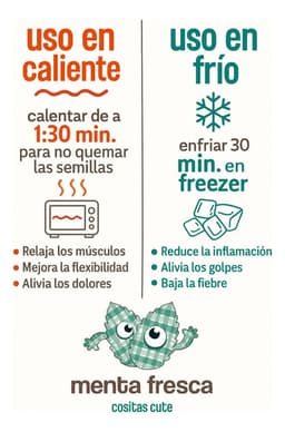 Almohadilla terapéutica lavanda y lino - 61