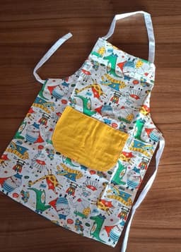 Delantal de cocina infantil ajustable - 12